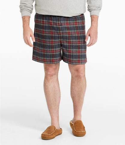 Men's Scotch Plaid Flannel Boxers