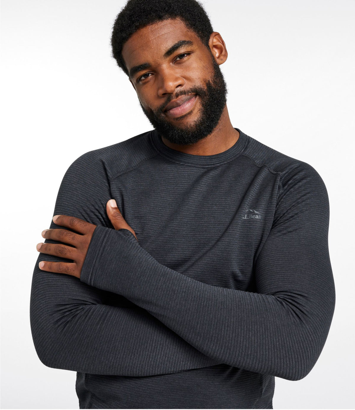 Men's L.L.Bean Midweight Base Layer Crew Top