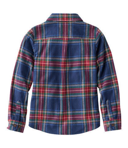 Kids' Scotch Plaid Flannel Shirt