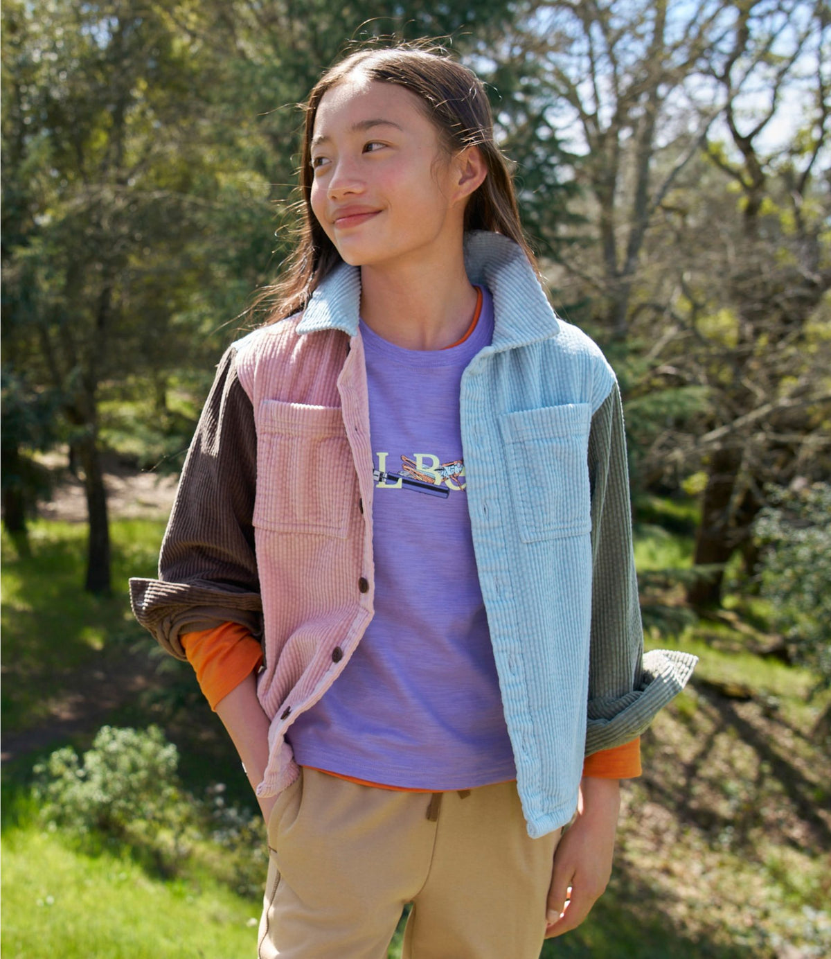 Kids' L.L.Bean Comfort Corduroy Shirt