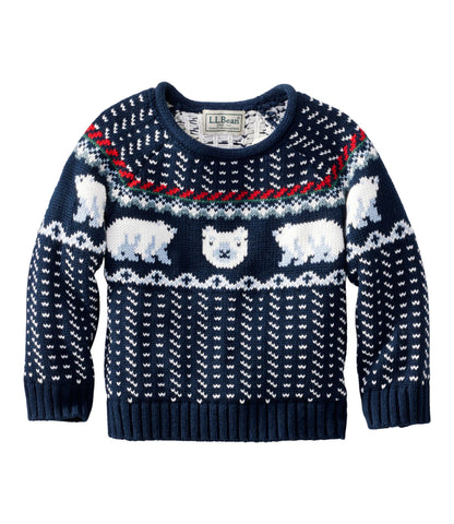 Infants' and Toddlers' Cotton Rollneck Sweater