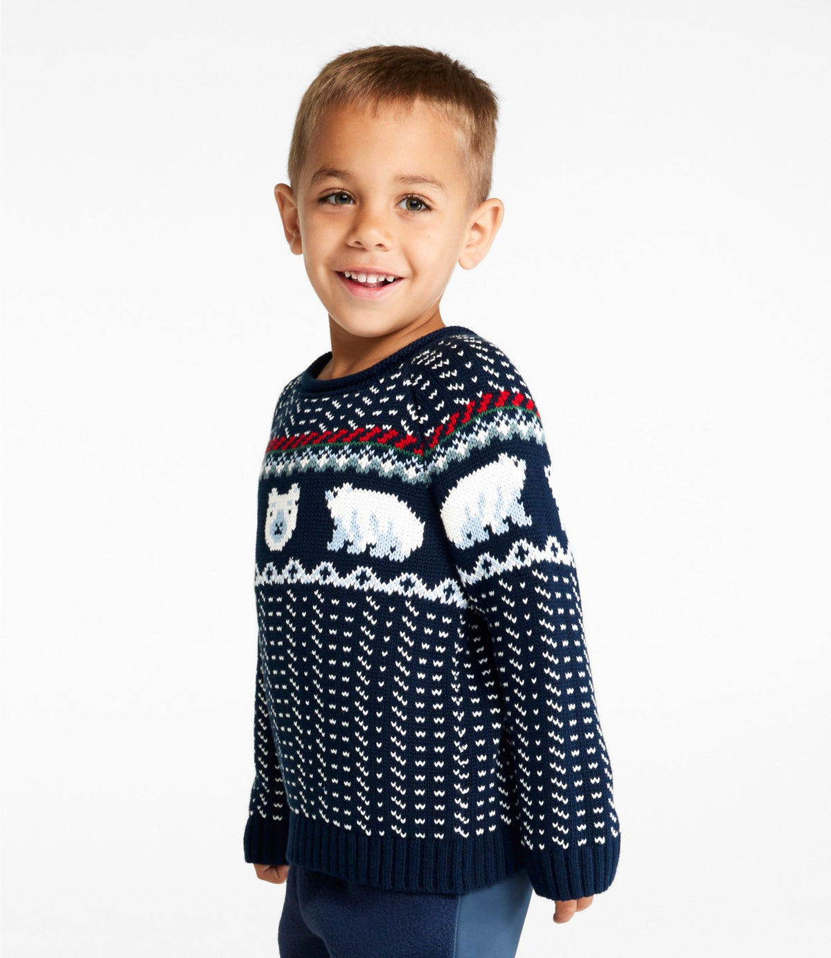 Infants' and Toddlers' Cotton Rollneck Sweater