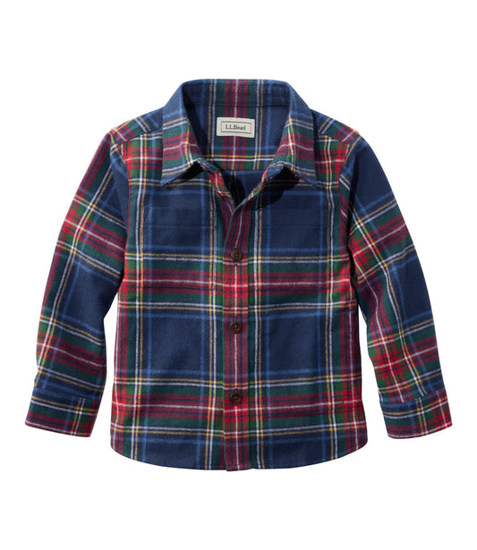 Toddlers' Scotch Plaid Flannel Shirt