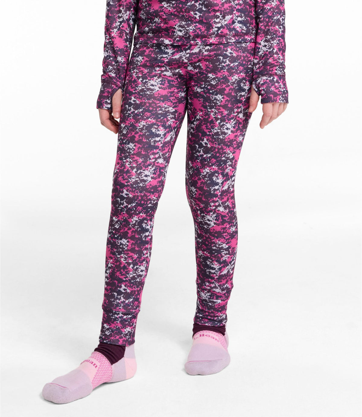 Kids' Wicked Warm Midweight Long Underwear, Pants Print