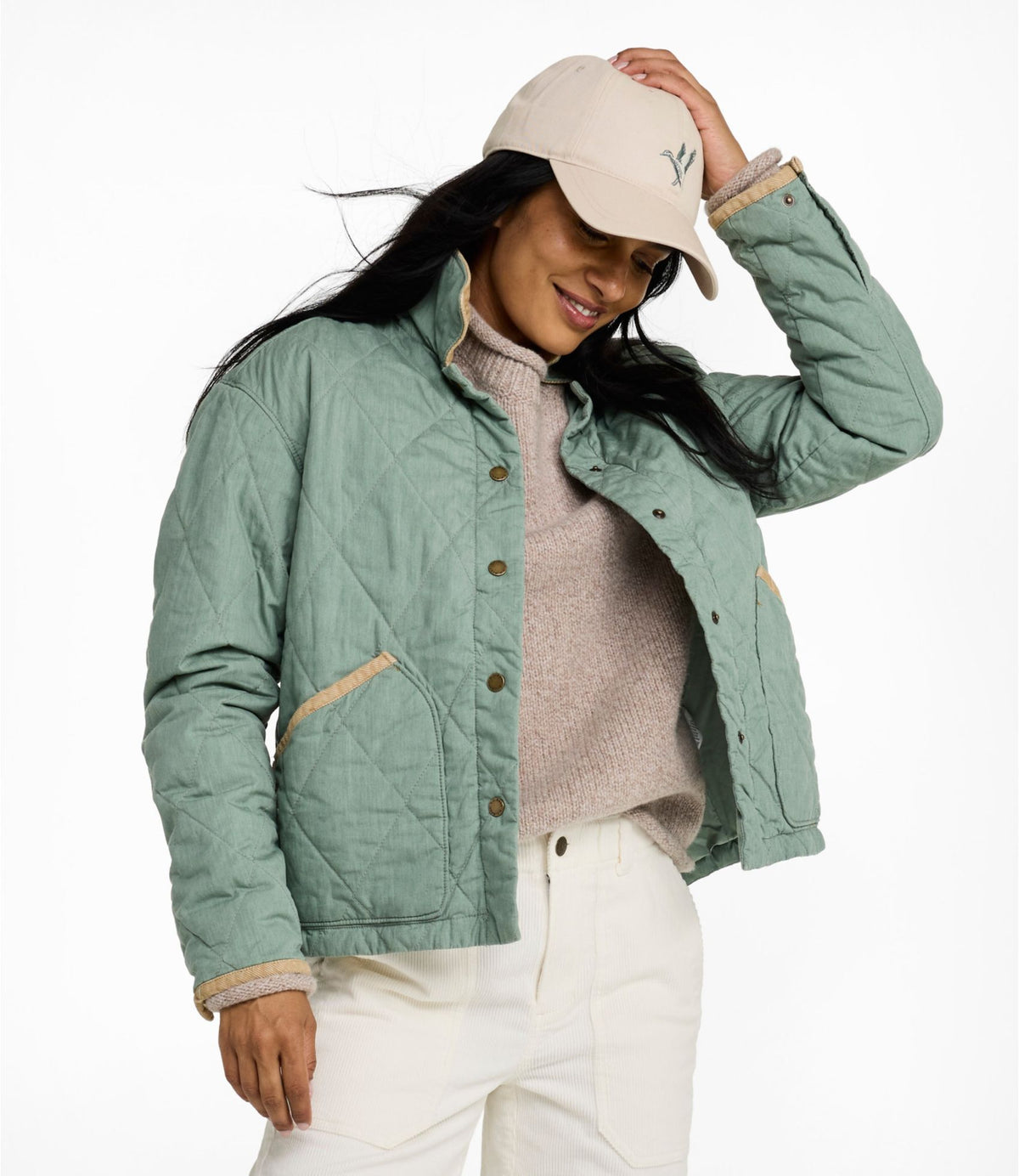 Women's Insulated Quilted Field Jacket