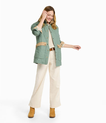 Women's Insulated Quilted Field Coat