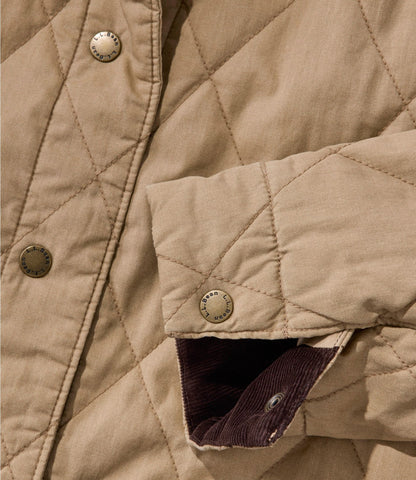 Women's Insulated Quilted Field Coat