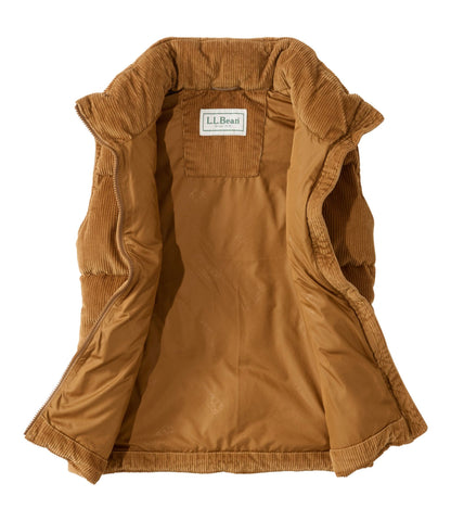 Women's Mountain Classic Down Vest, Cropped Corduroy