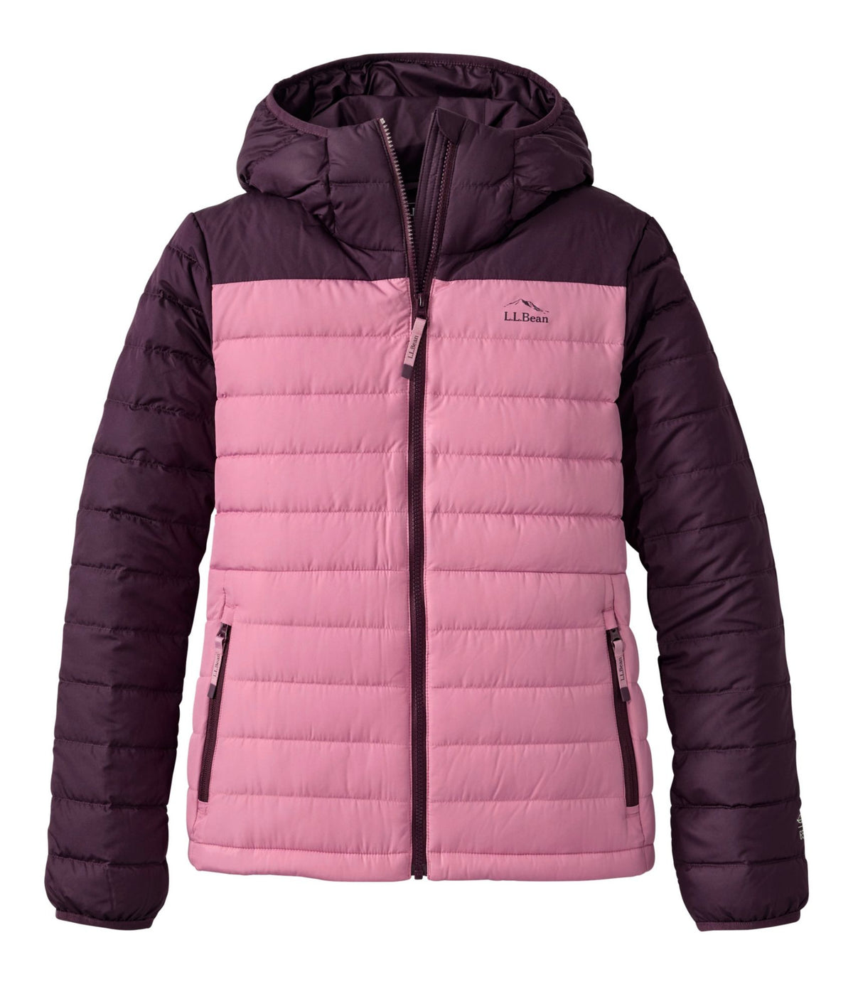 Women's Access Down Hooded Puffer, Colorblock