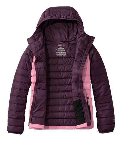 Women's Access Down Hooded Puffer, Colorblock