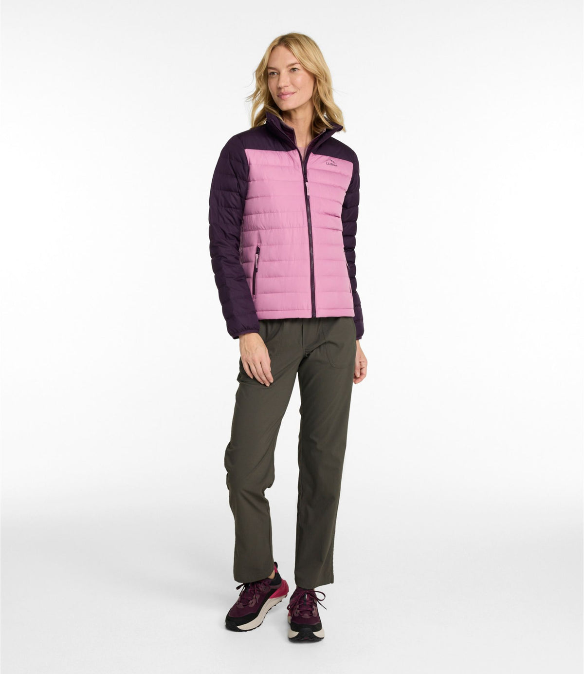 Women's Access Down Puffer, Colorblock