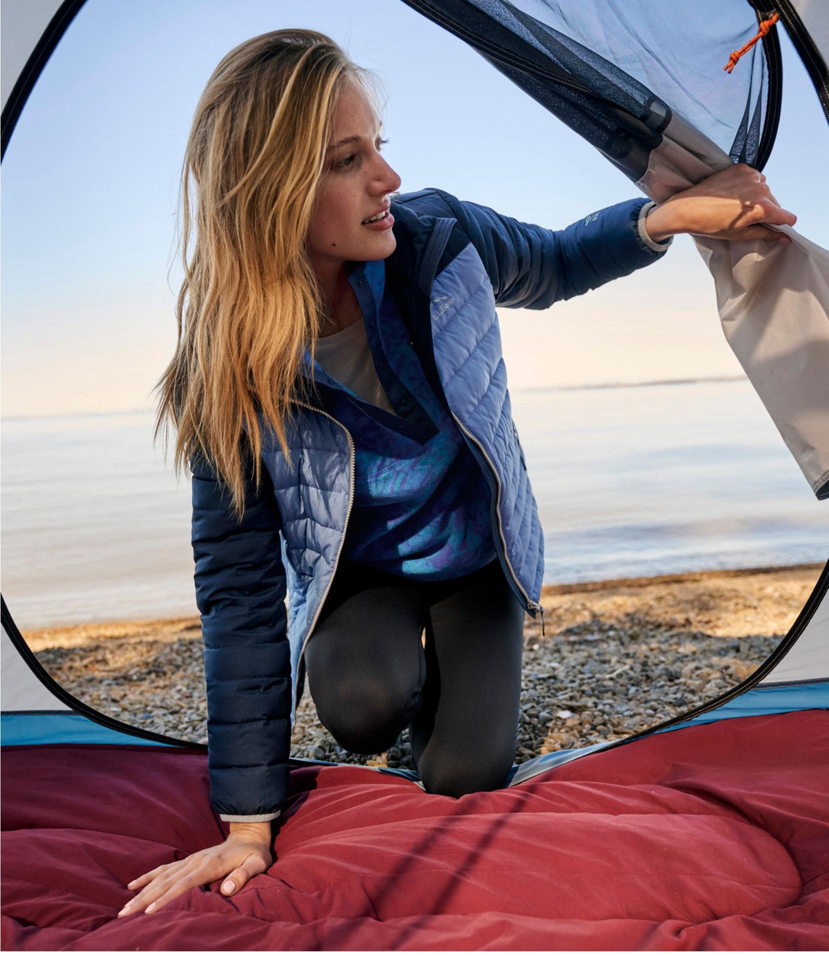 Women's Access Down Puffer, Colorblock