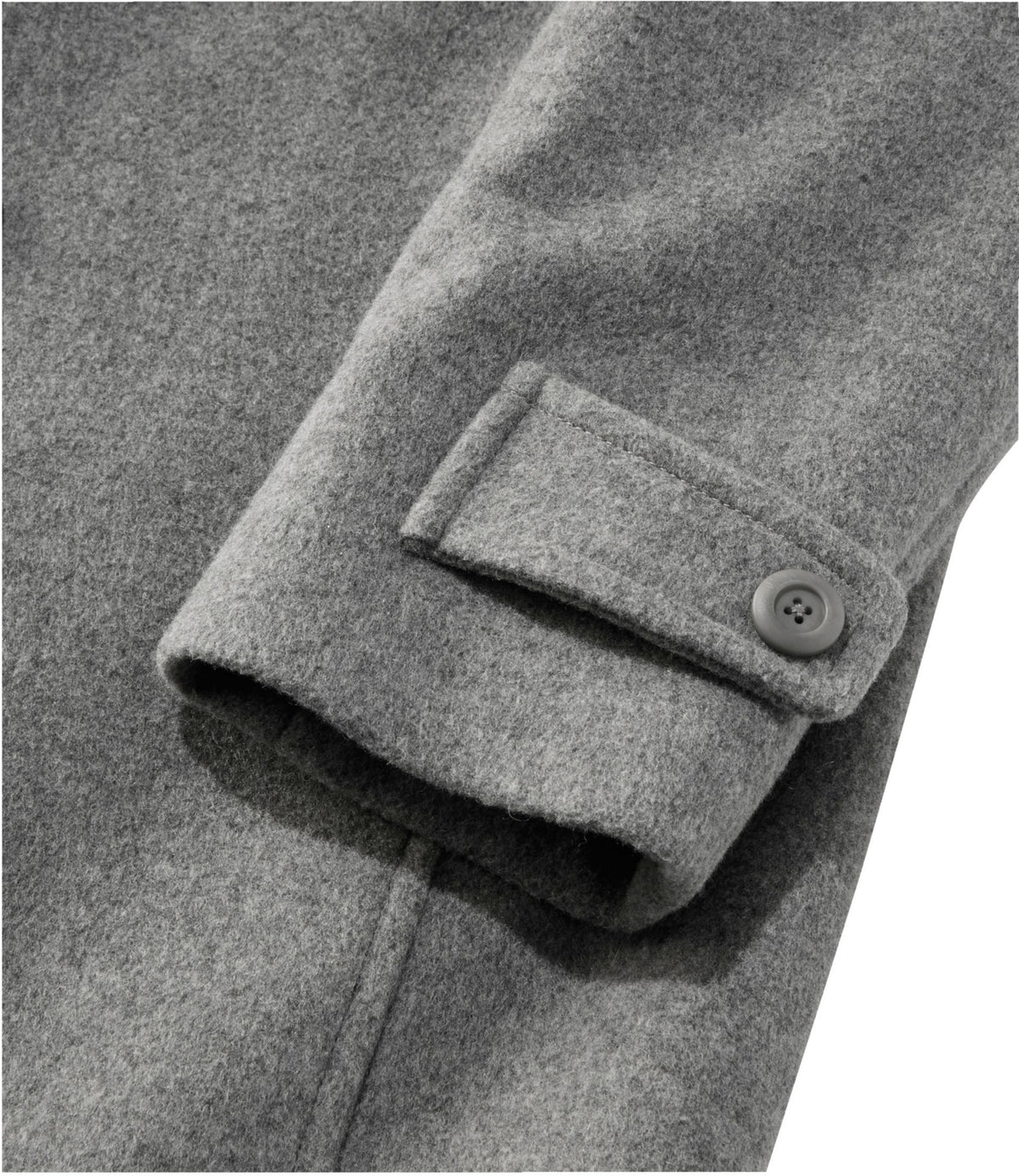 Women's Classic Lambswool Polo Coat, Three-Quarter Length