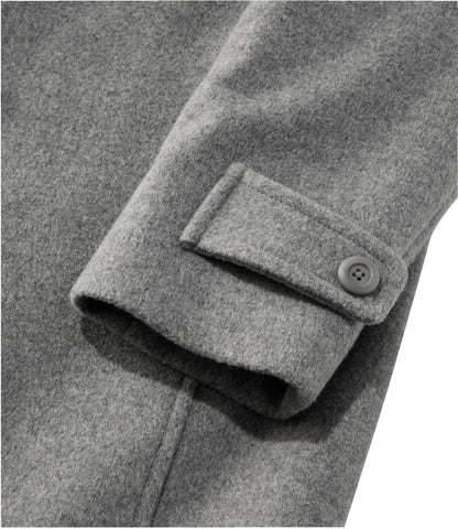 Women's Classic Lambswool Polo Coat, Three-Quarter Length