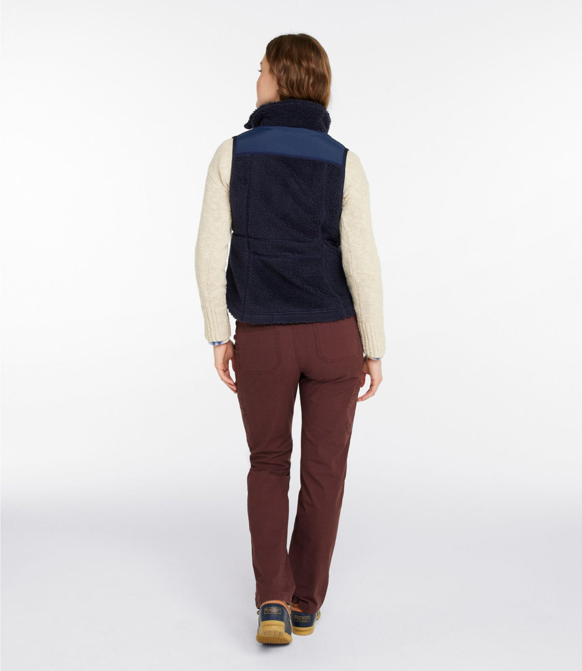 Women's Bean's Sherpa Fleece Vest