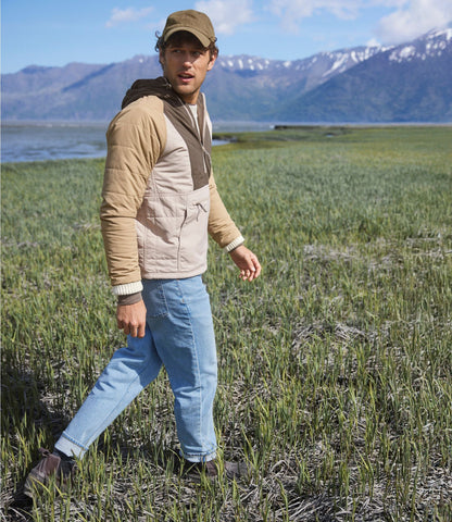 Men's Mountain Classic Insulated Anorak, Colorblock