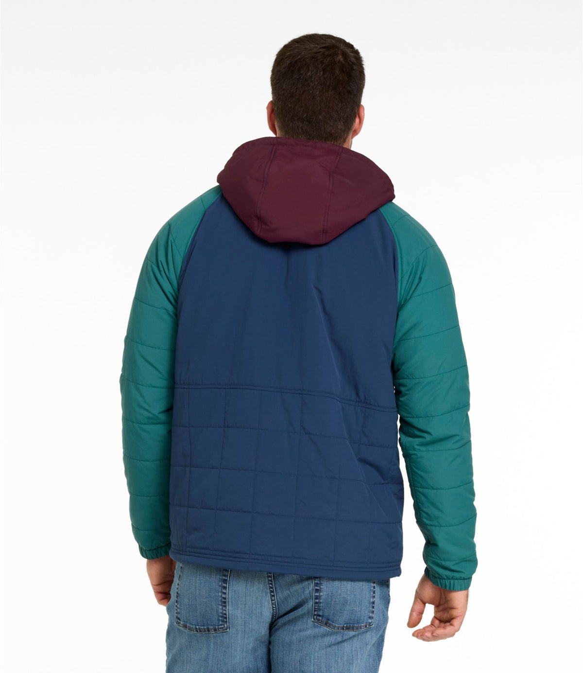 Men's Mountain Classic Insulated Anorak, Colorblock