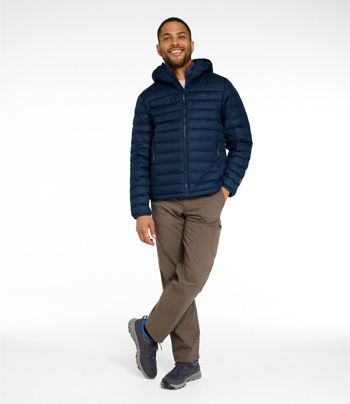 Men's Access Down Hooded Puffer