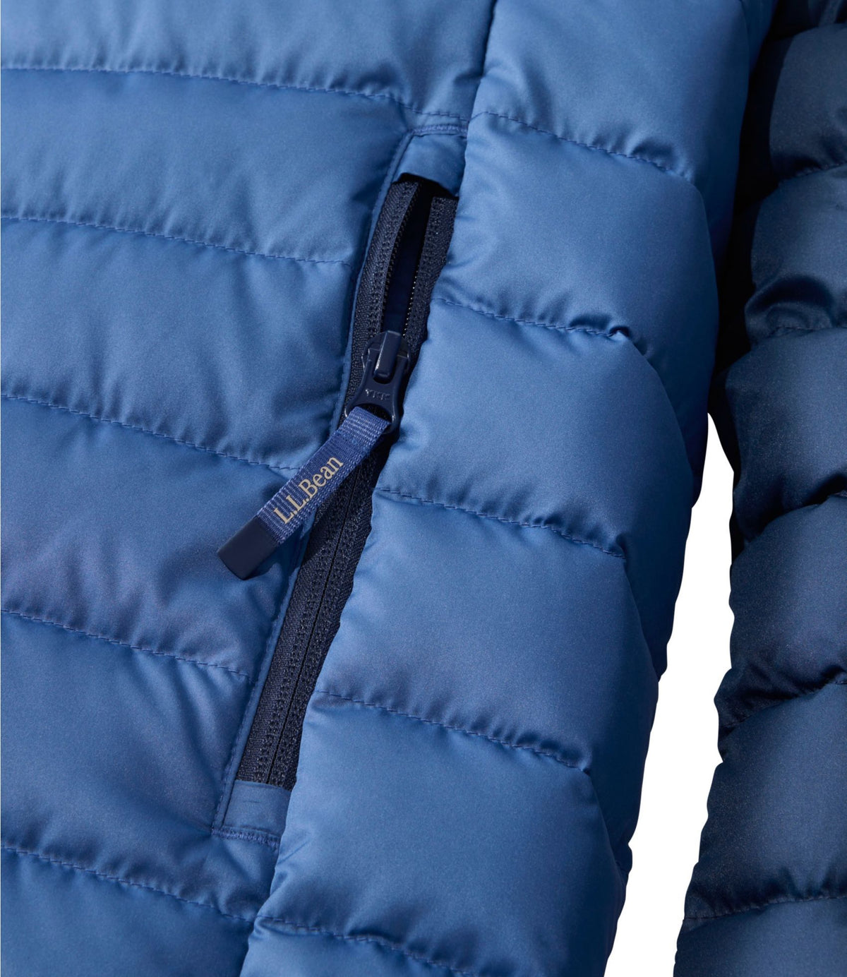 Men's Access Down Hooded Puffer, Colorblock