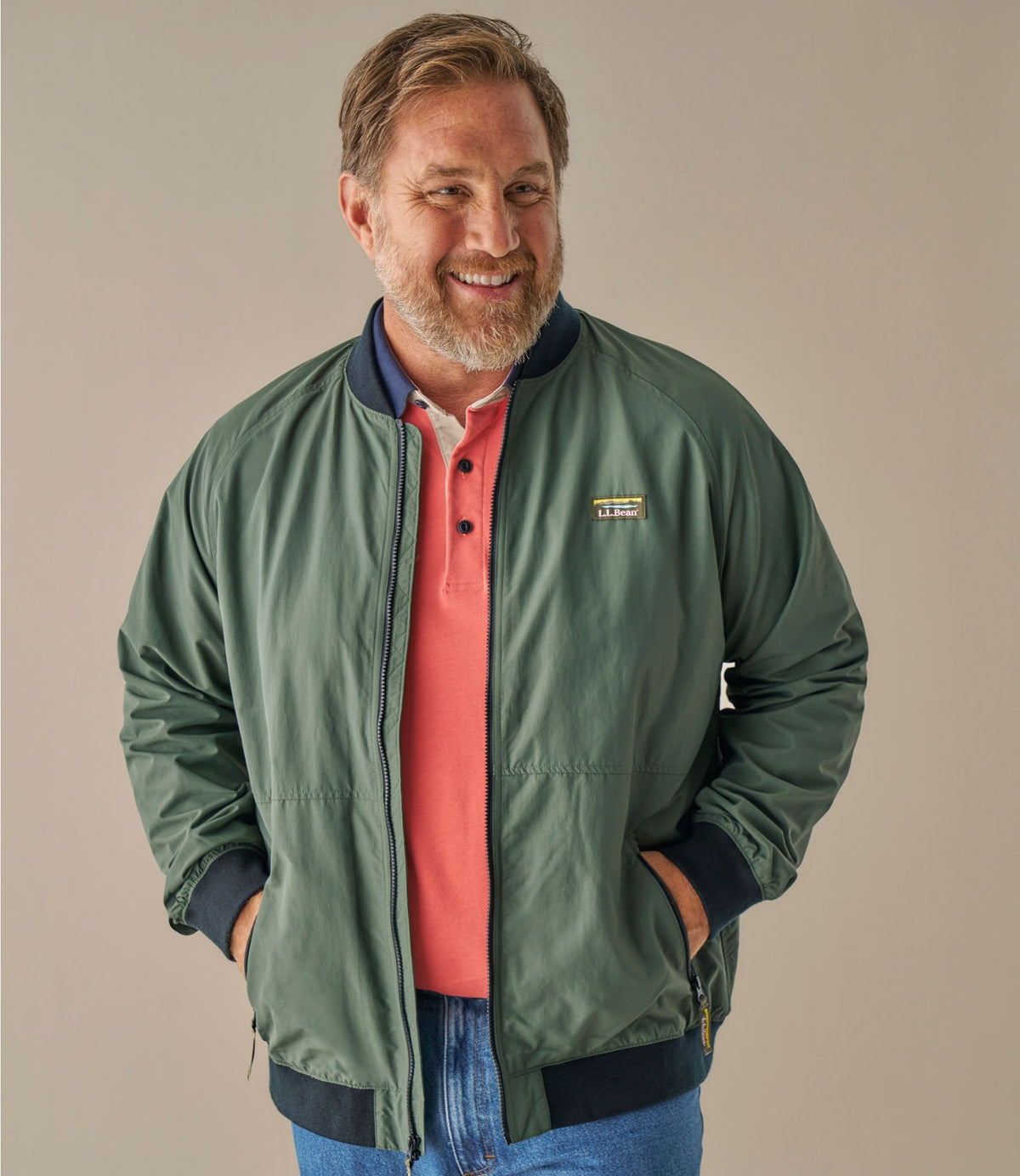 Men's 3-Season Bomber Jacket