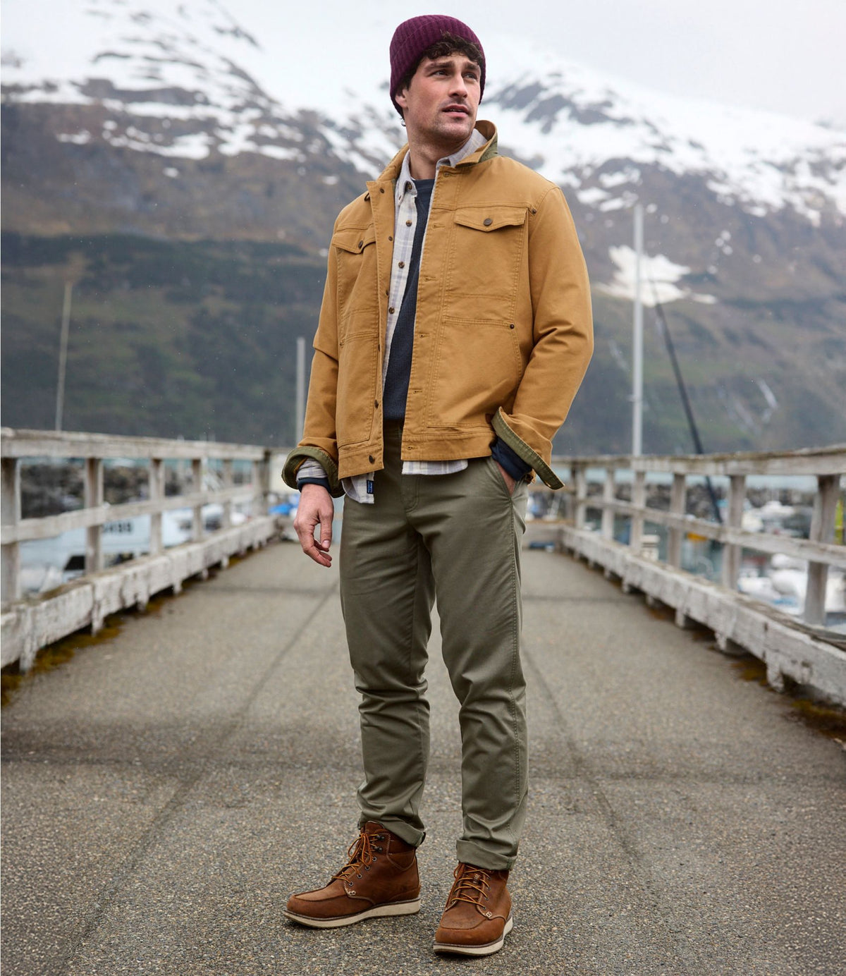Men's BeanFlex Utility Trucker Jacket