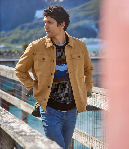 Men's BeanFlex Utility Trucker Jacket