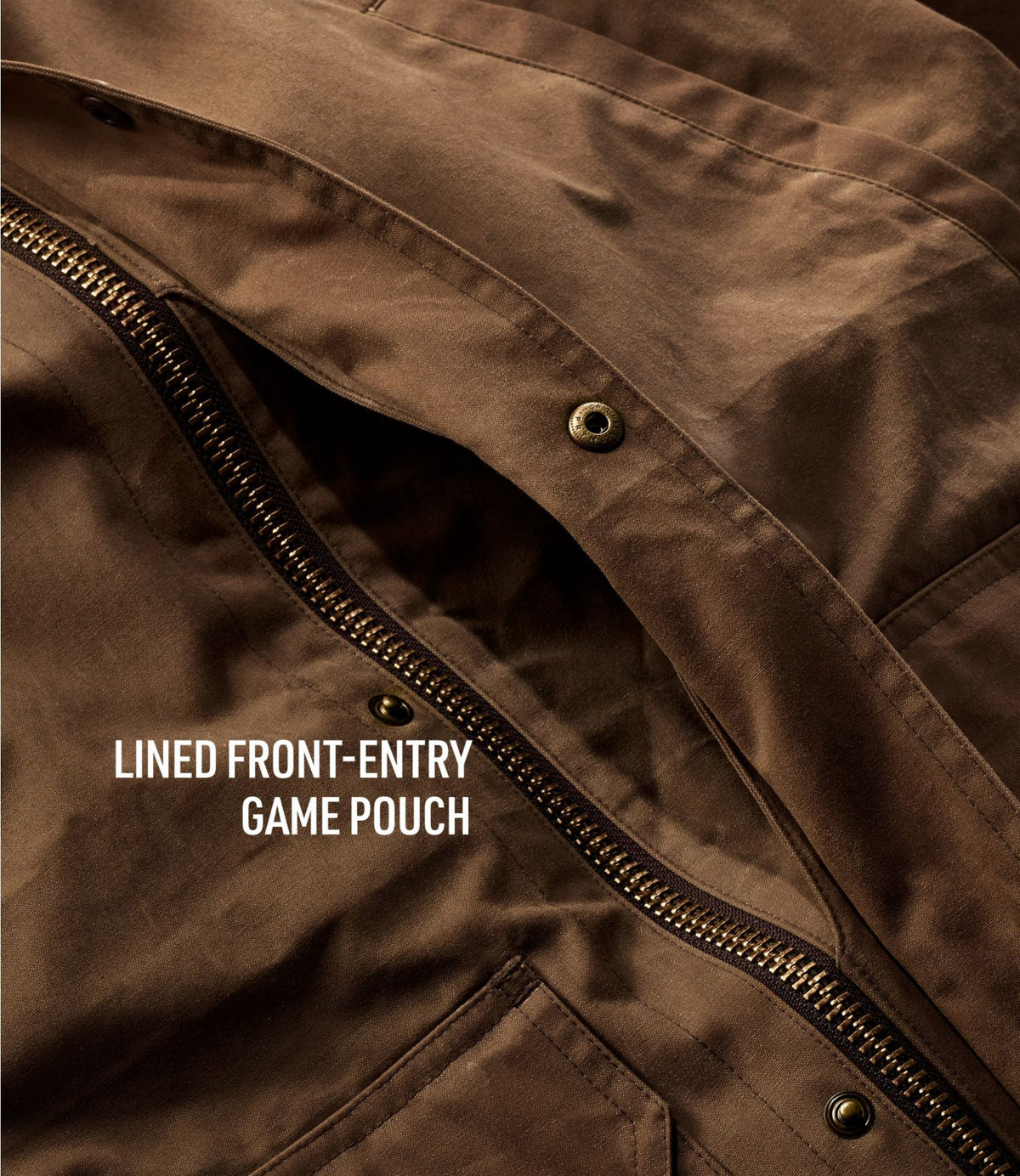 Men's Double L Waxed-Cotton Upland Coat