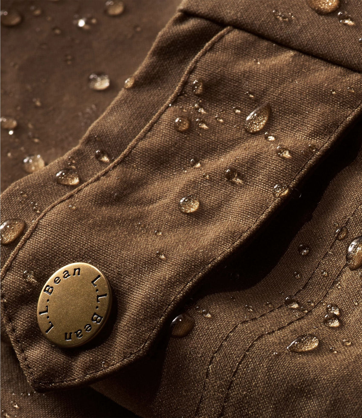 Men's Double L Waxed-Cotton Upland Coat