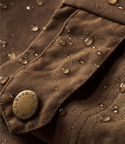 Men's Double L Waxed-Cotton Upland Coat