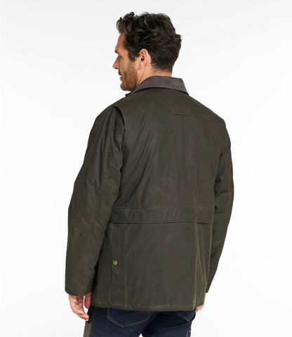 Men's Double L Waxed-Cotton Upland Coat
