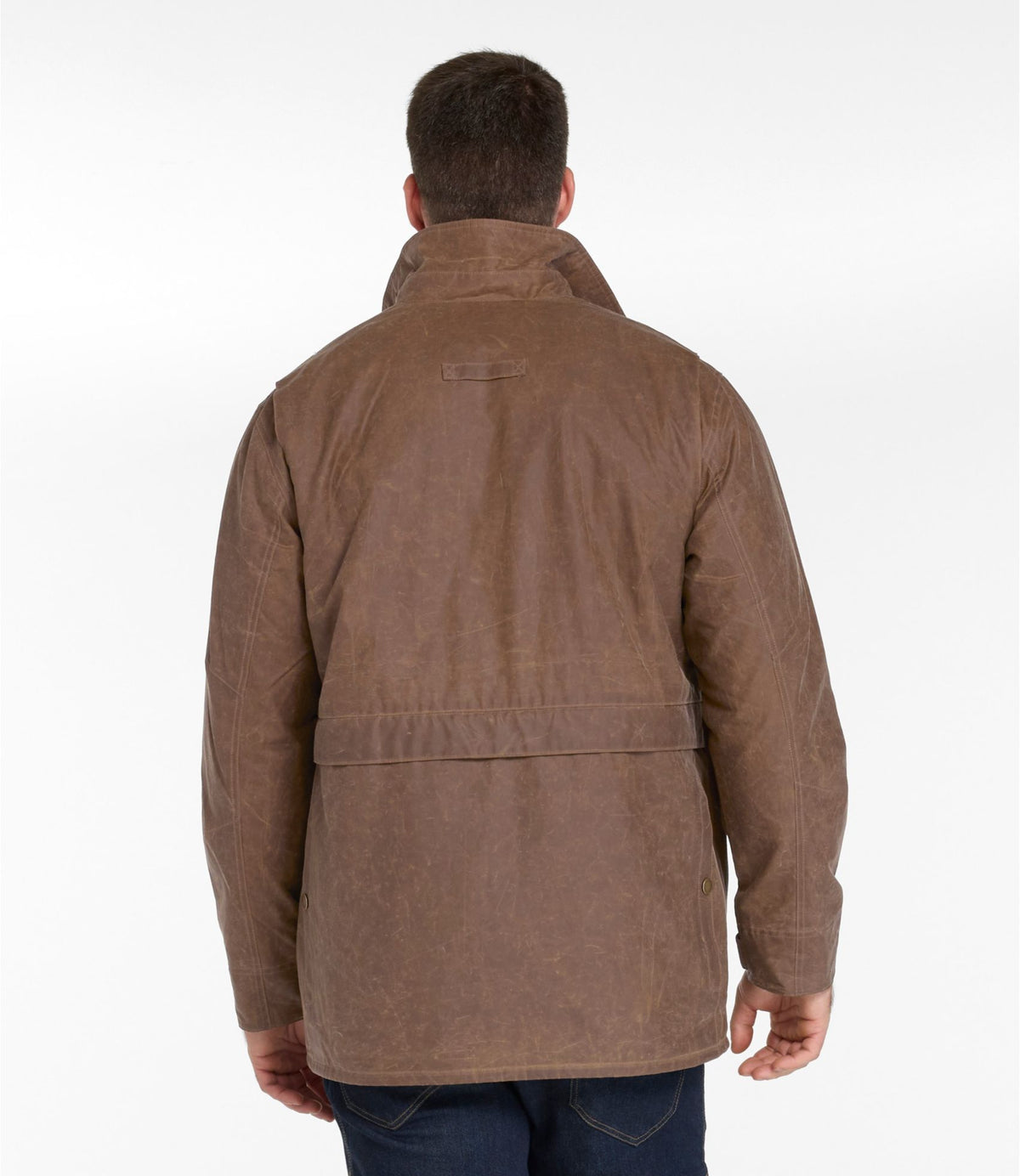 Men's Double L Waxed-Cotton Upland Coat