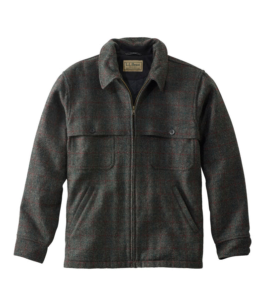 Men's Maine Guide Zip-Front Jac-Shirt with PrimaLoft, Plaid