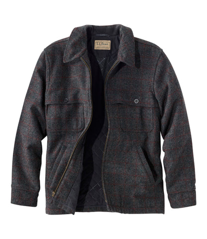 Men's Maine Guide Zip-Front Jac-Shirt with PrimaLoft, Plaid