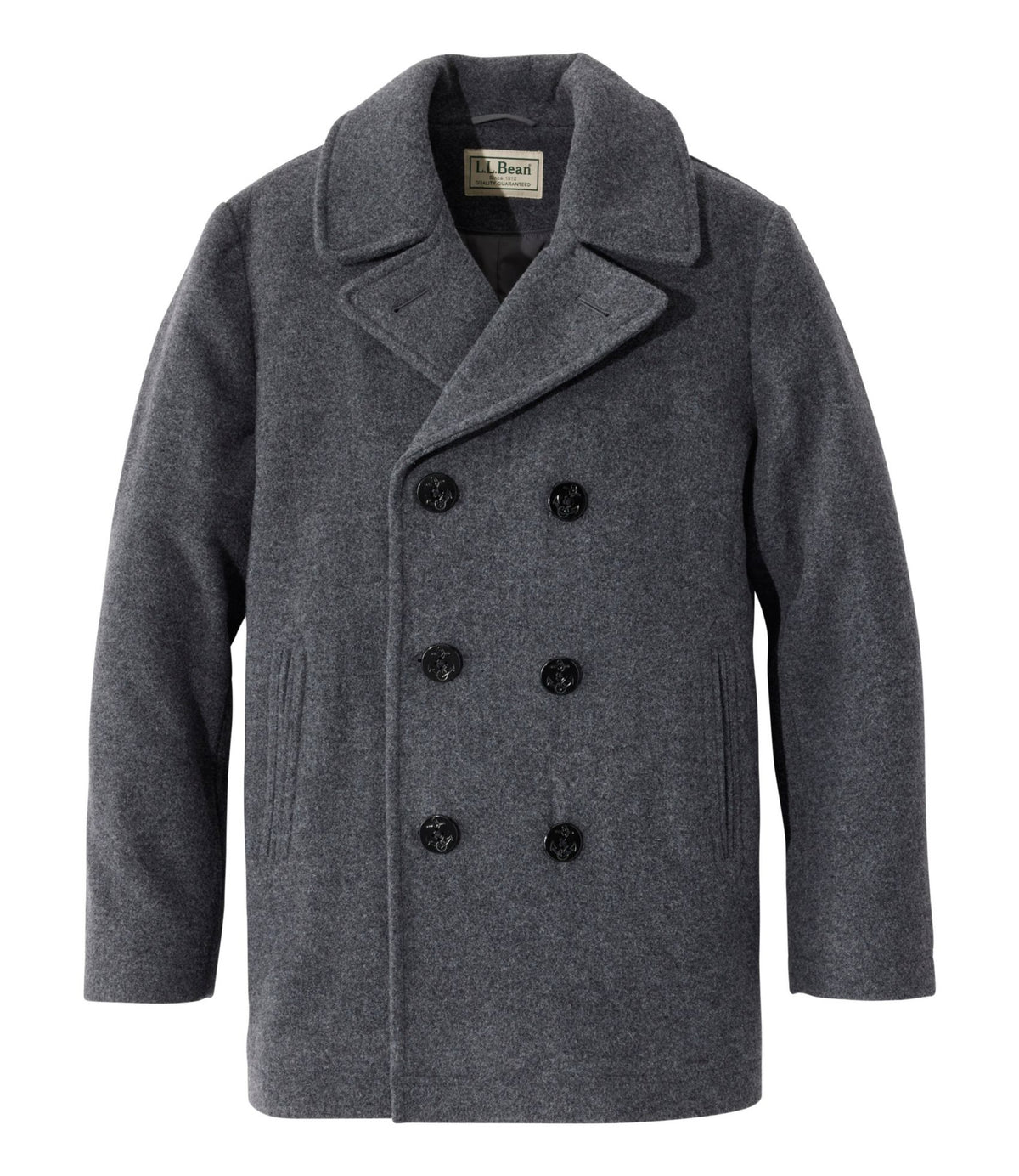 Authentic wool pea coat