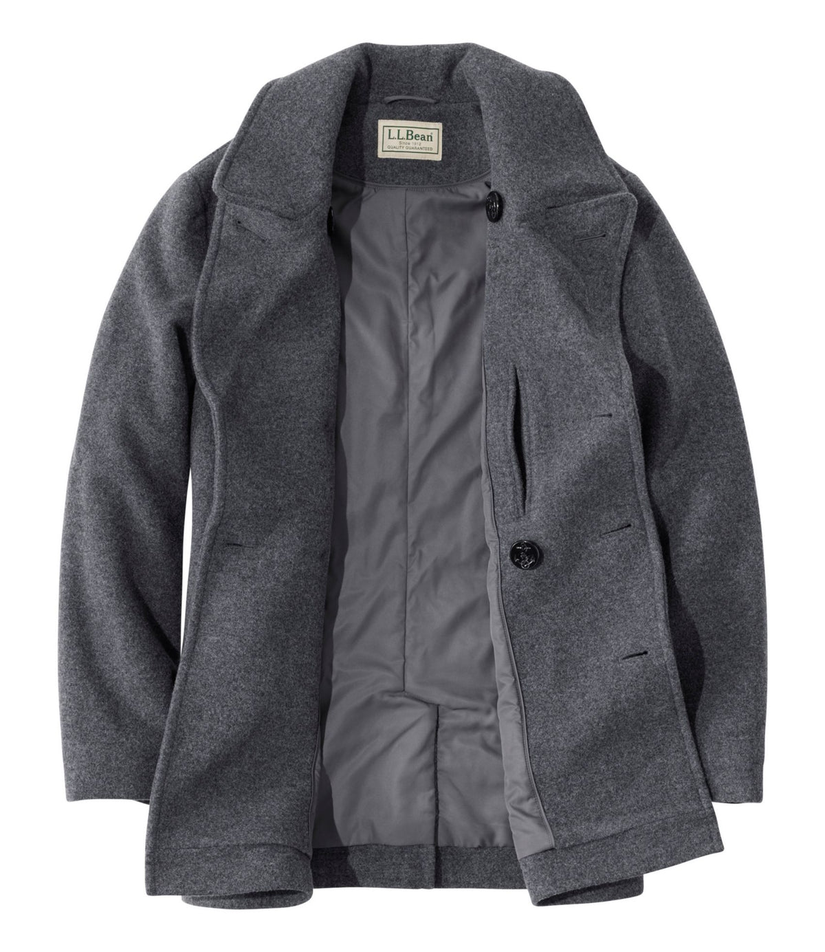 Authentic wool pea coat