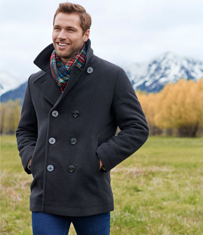 Authentic wool pea coat