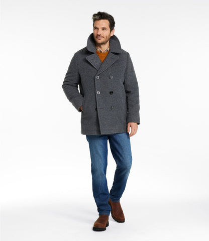 Authentic wool pea coat