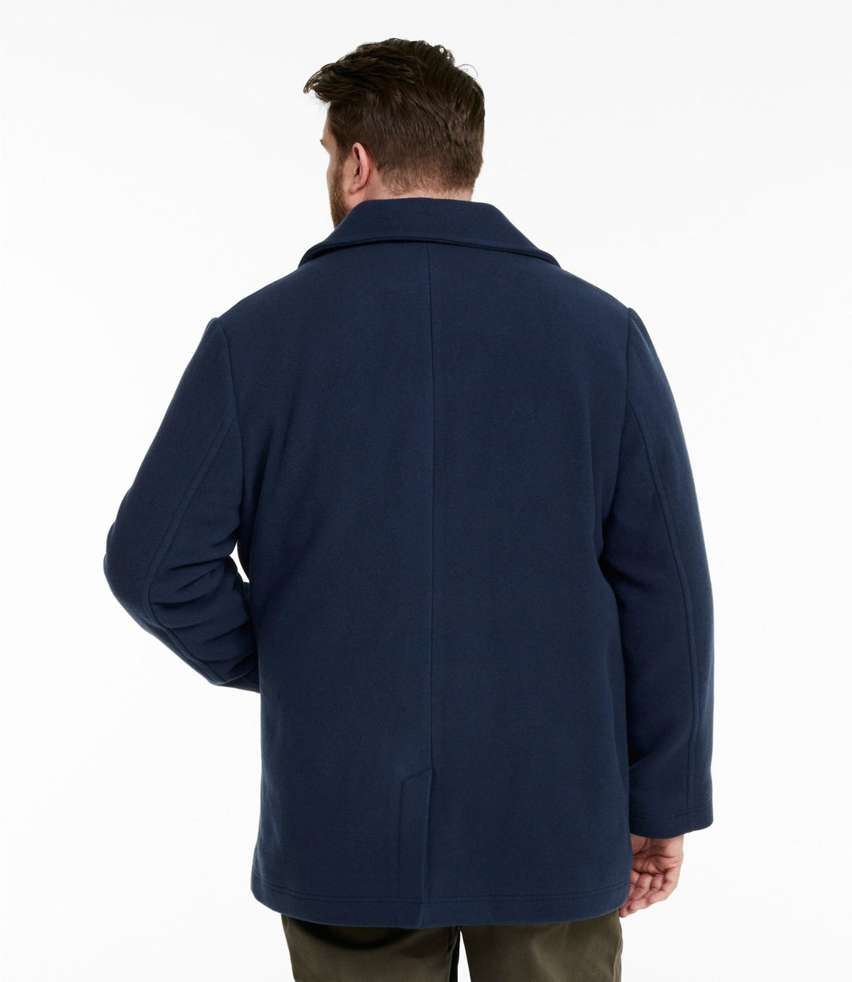 Authentic wool pea coat