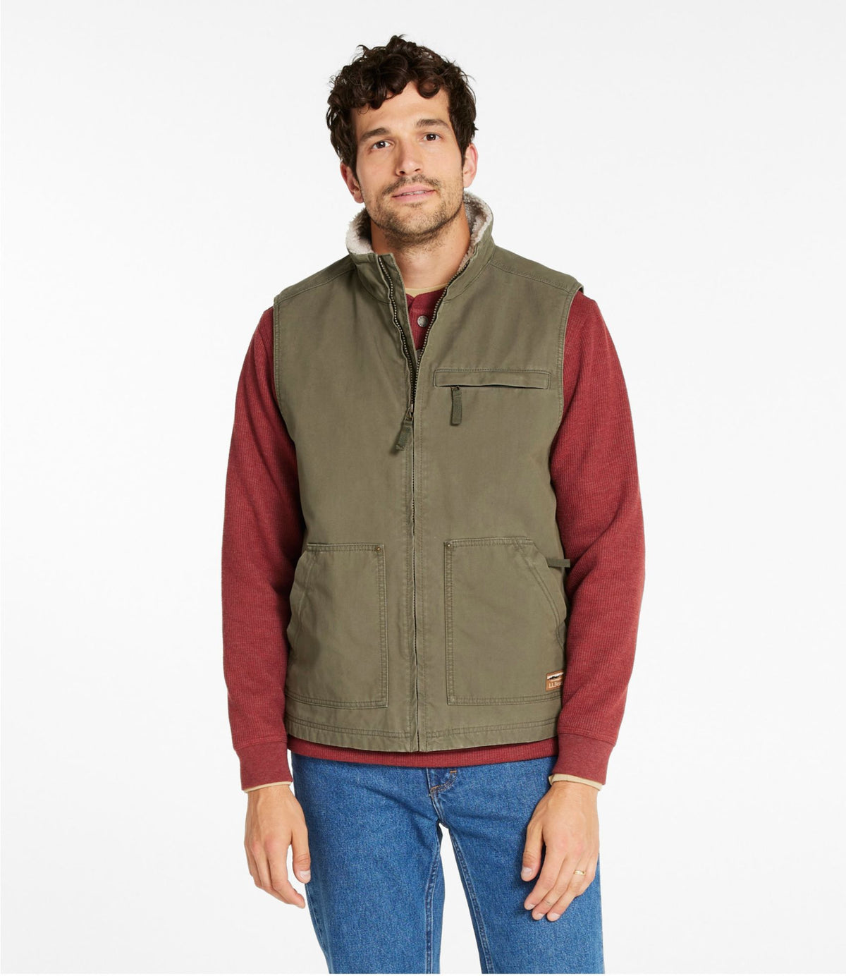 Men's Bean's Insulated Utility Vest
