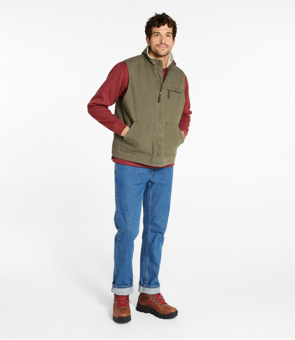 Men's Bean's Insulated Utility Vest