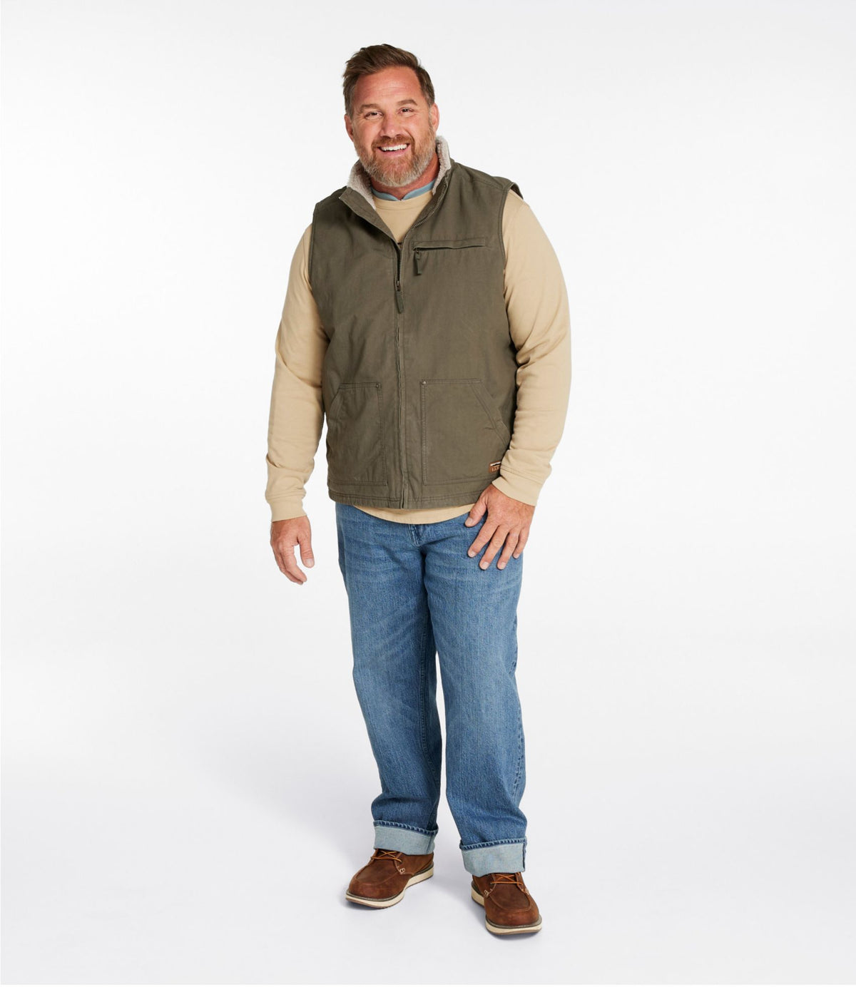 Men's Bean's Insulated Utility Vest