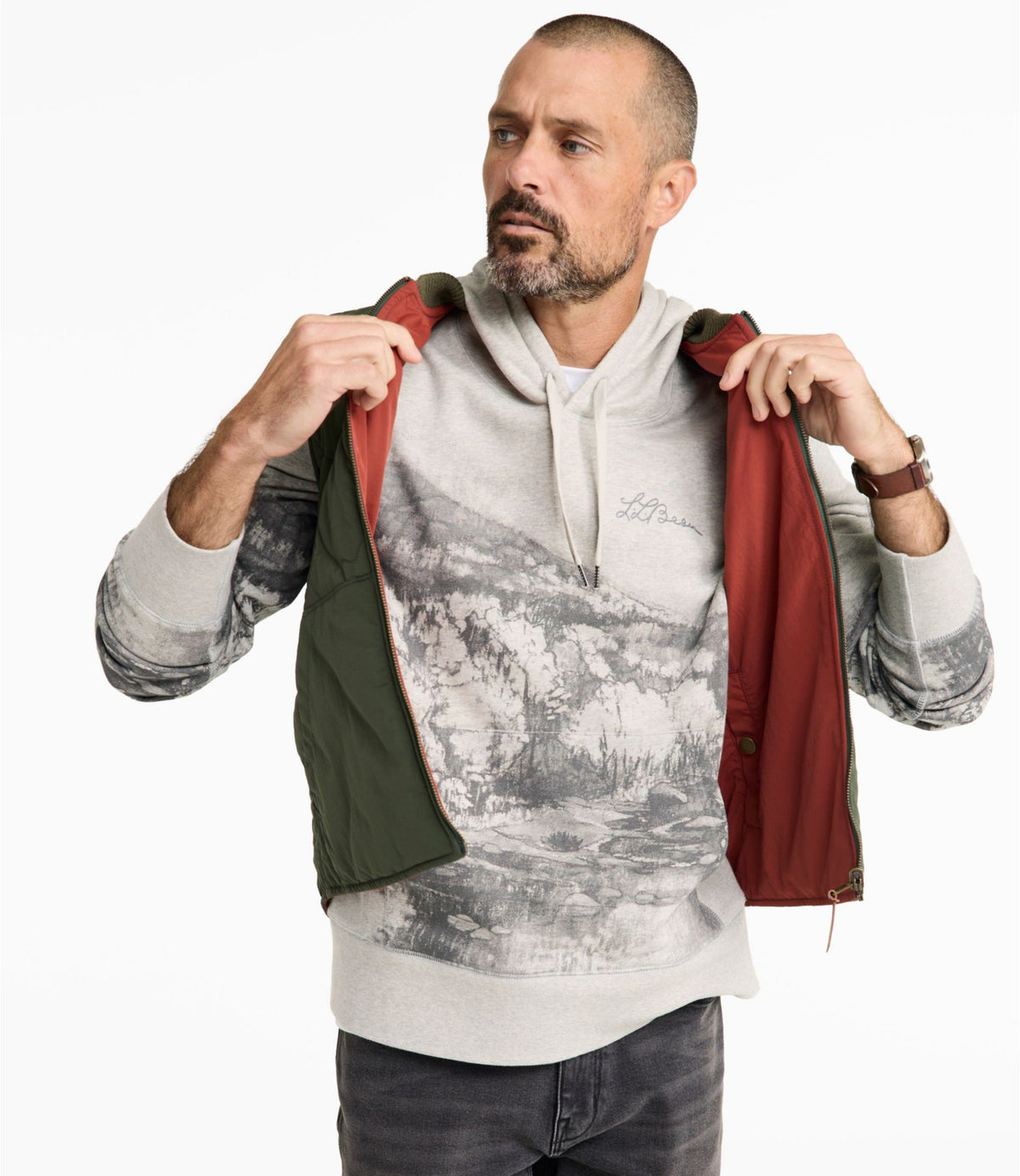 Men's Signature Reversible Quilted Vest