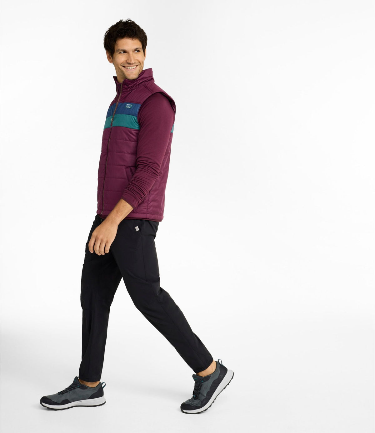 Men's Mountain Classic Puffer Vest, Colorblock