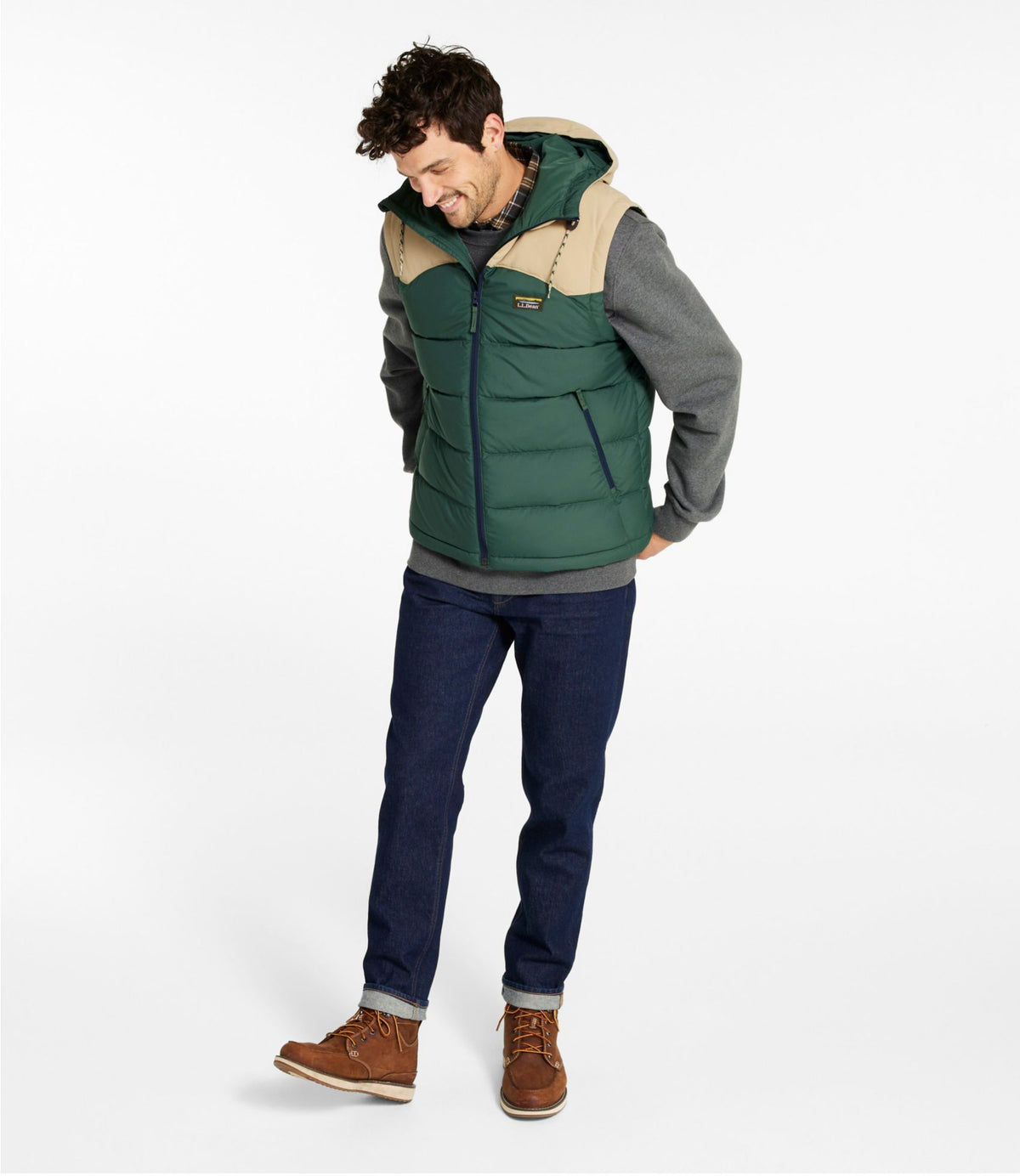 Men's Mountain Classic Hooded Down Vest