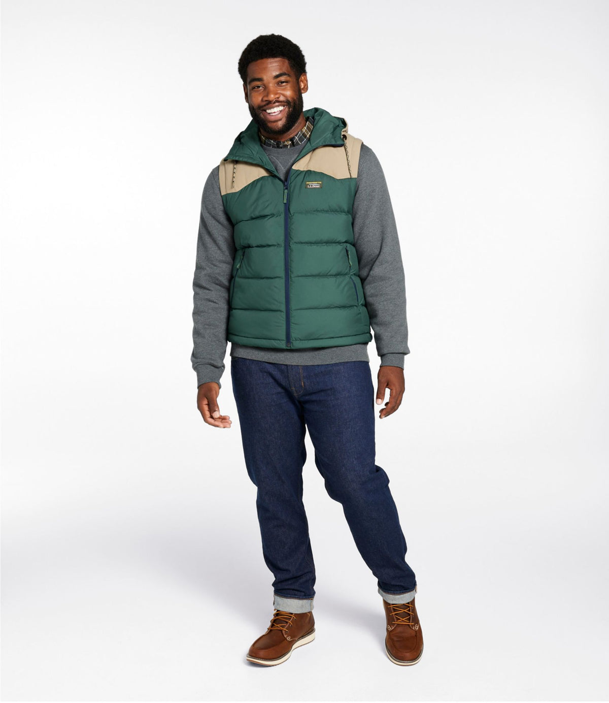 Men's Mountain Classic Hooded Down Vest