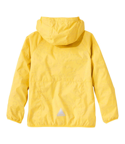 Kids' Wind and Rain Jacket, Lined & Reflective Zipper