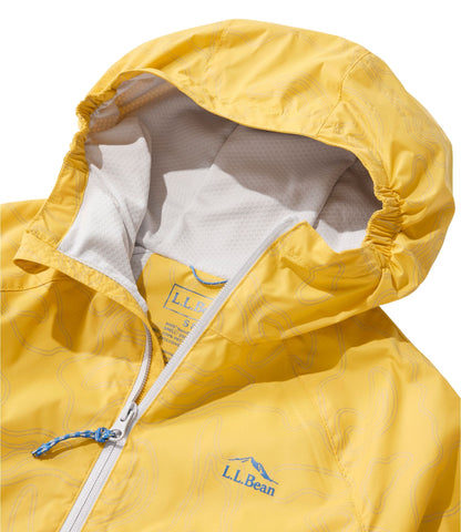Kids' Wind and Rain Jacket, Lined & Reflective Zipper