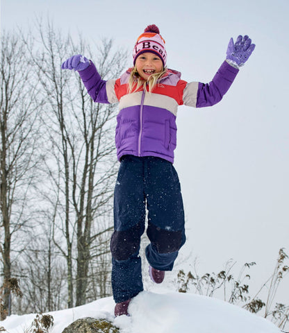 Kids' Bean's Down Jacket, Colorblock