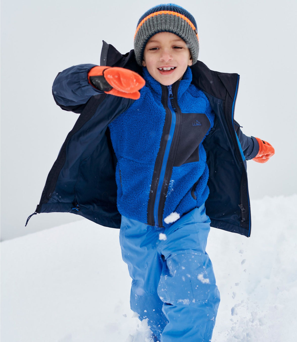 Kids' Fleece-Lined 3-in-1 Jacket
