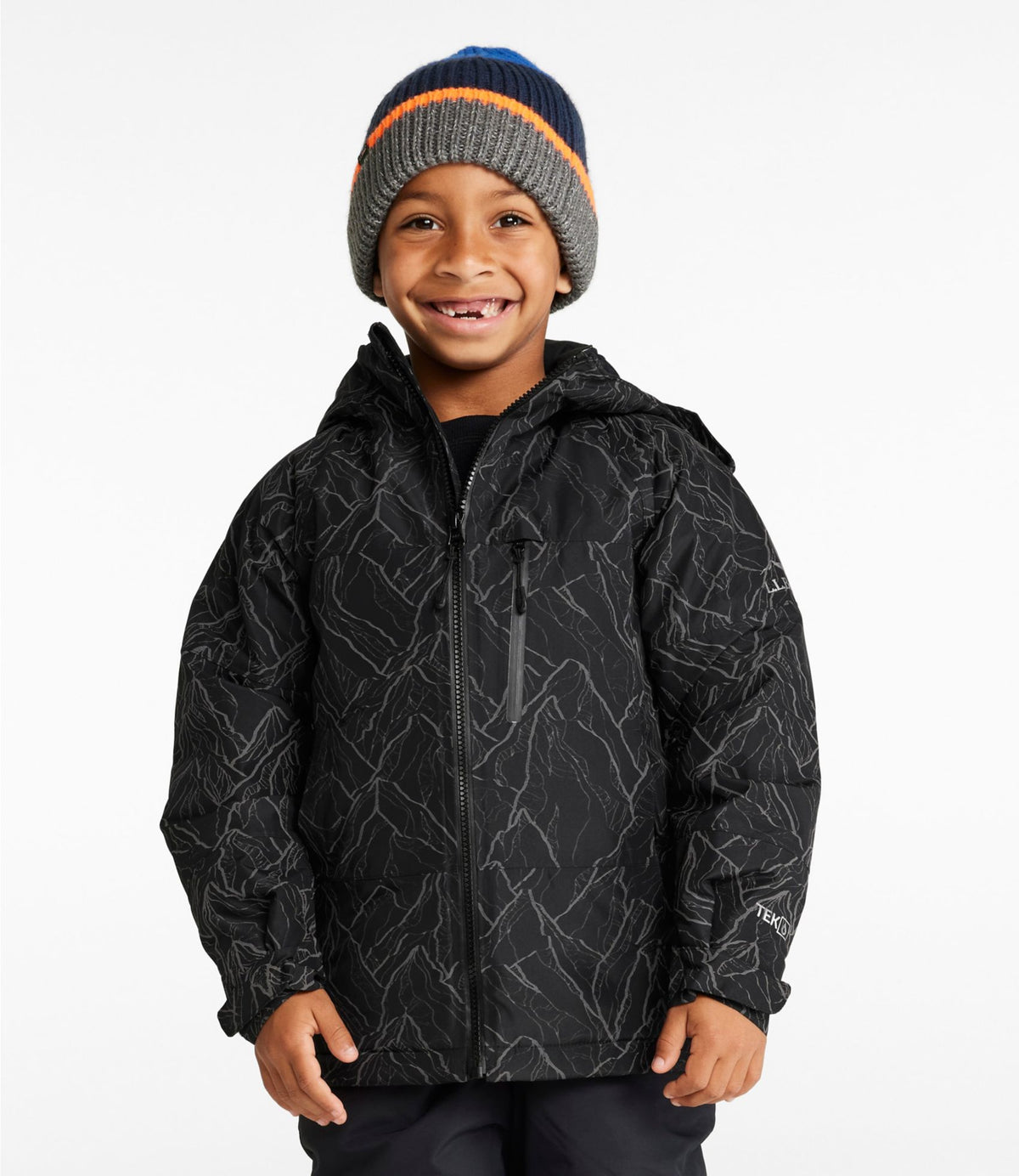 Kids' Waterproof Wildcat Reflective Ski Jacket